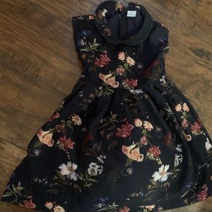 Edgehill Collection Navy floral Dress